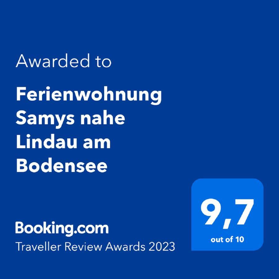 Ferienwohnung Samys Nahe Lindau Am Bodensee Sigmarszell Kültér fotó
